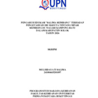 <a href="/items/browse?advanced%5B0%5D%5Belement_id%5D=50&advanced%5B0%5D%5Btype%5D=is+exactly&advanced%5B0%5D%5Bterms%5D=PENGARUH+EDUKASI+%E2%80%9DSALIMA+SEIMBANG%E2%80%9D+TERHADAP+PENGETAHUAN+IBU+BADUTA+TENTANG+MPASI+SEIMBANG+DI+NAGARI+KAMPUNG+BATU+DALAM+KABUPATEN+SOLOK+TAHUN+2026%0D%0A">PENGARUH EDUKASI ”SALIMA SEIMBANG” TERHADAP PENGETAHUAN IBU BADUTA TENTANG MPASI SEIMBANG DI NAGARI KAMPUNG BATU DALAM KABUPATEN SOLOK TAHUN 2026<br /><br />
</a>